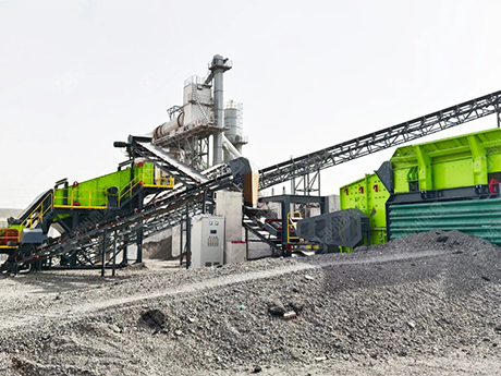 寧夏時產200噸移動式建築垃圾生產線