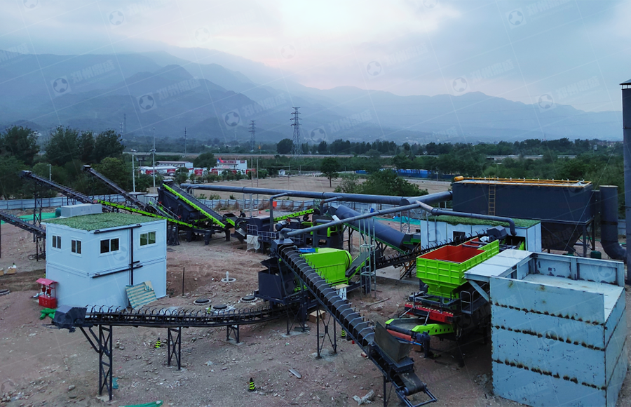 北京海澱年處理50萬噸建（jiàn）築（zhù）垃圾模塊化處置係統