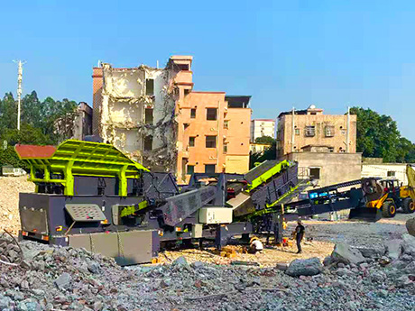 WLF輪胎式移動破碎篩分聯合車