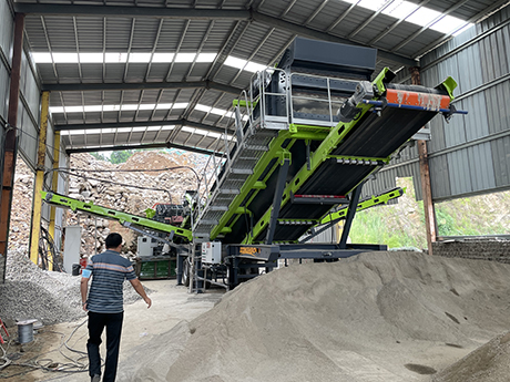 山東（dōng）威海建築垃圾資源化（huà）項目