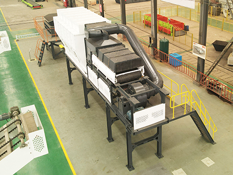 垃圾分揀設備的利器——負壓（yā）臥式風選機