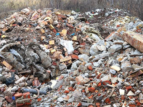 高清潔四級（jí）風選幹法建築垃圾（jī）處理線