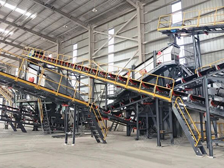 鄭州精东影业传媒建築垃圾處理成套設備落地伊金霍洛旗，助力（lì）“無廢城市”建設提速