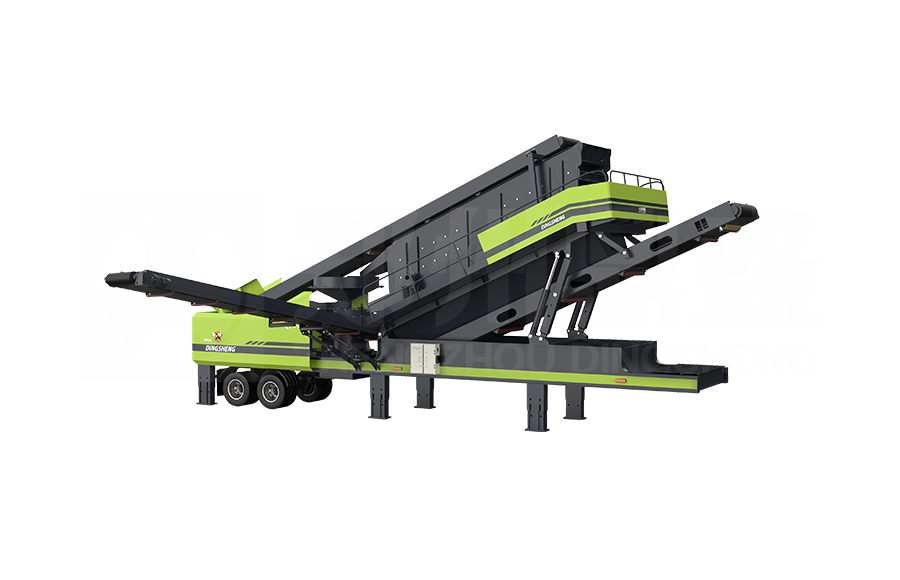 “戰斧”輪（lún）胎式移動篩分站（zhàn）