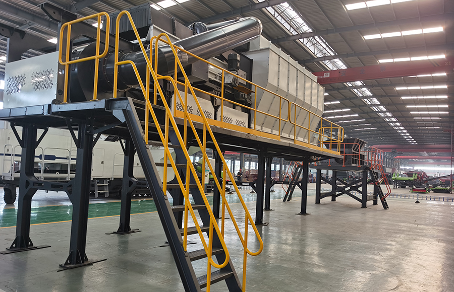 臥式打散風選機