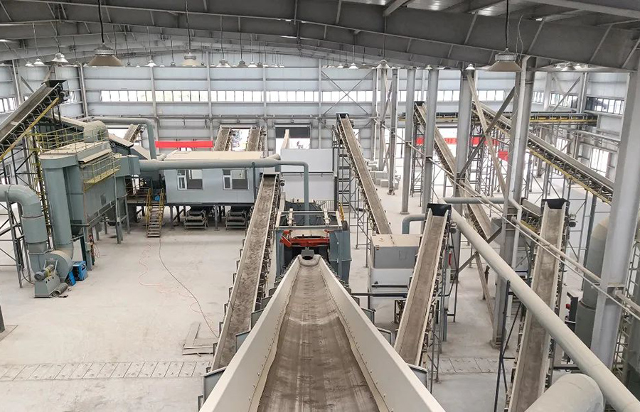 河南三門峽建築固廢資源化利用生產線（xiàn）