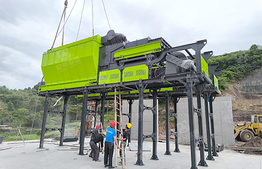 四川（chuān）裝修裝潢垃圾處（chù）理生產線