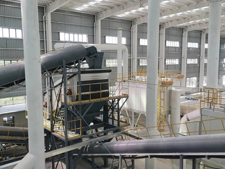 安徽省淮南市時產250-300噸建築垃圾和砂石骨料EPC項目