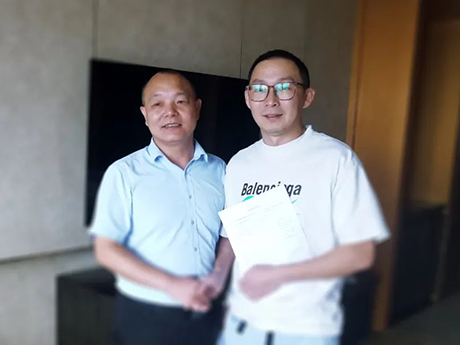 簽約（yuē）喜訊!南京（jīng）市客戶訂購整套裝修裝潢垃圾資源化（huà）利用成（chéng）套裝備