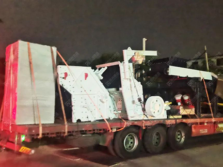 這套建築垃圾處理設備得到客（kè）戶好評