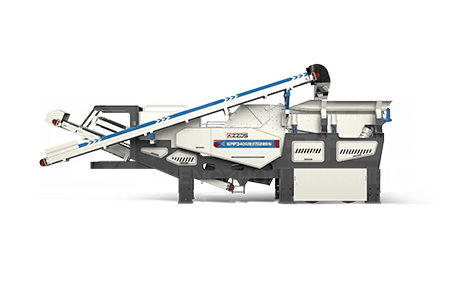 WAF輪胎式移動反擊（jī）破碎站