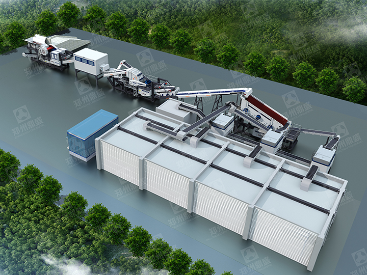 建築垃（lā）圾移動式解決（jué）方案